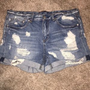 jean shorts